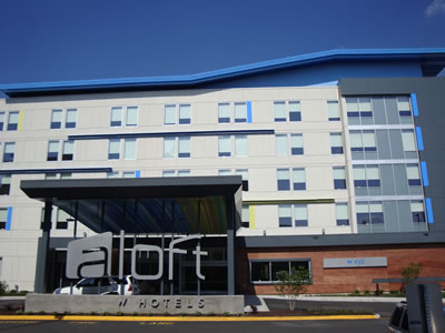 Aloft Chesapeake Entrance 1